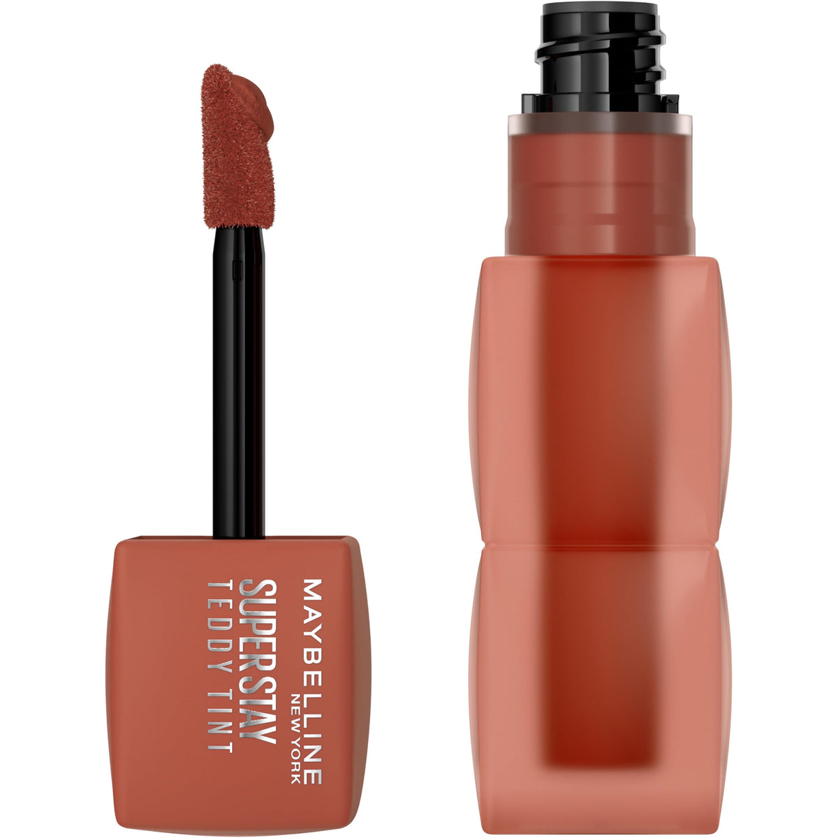 MAYBELLINE Teddy Tint aplicado en labios, color duradero