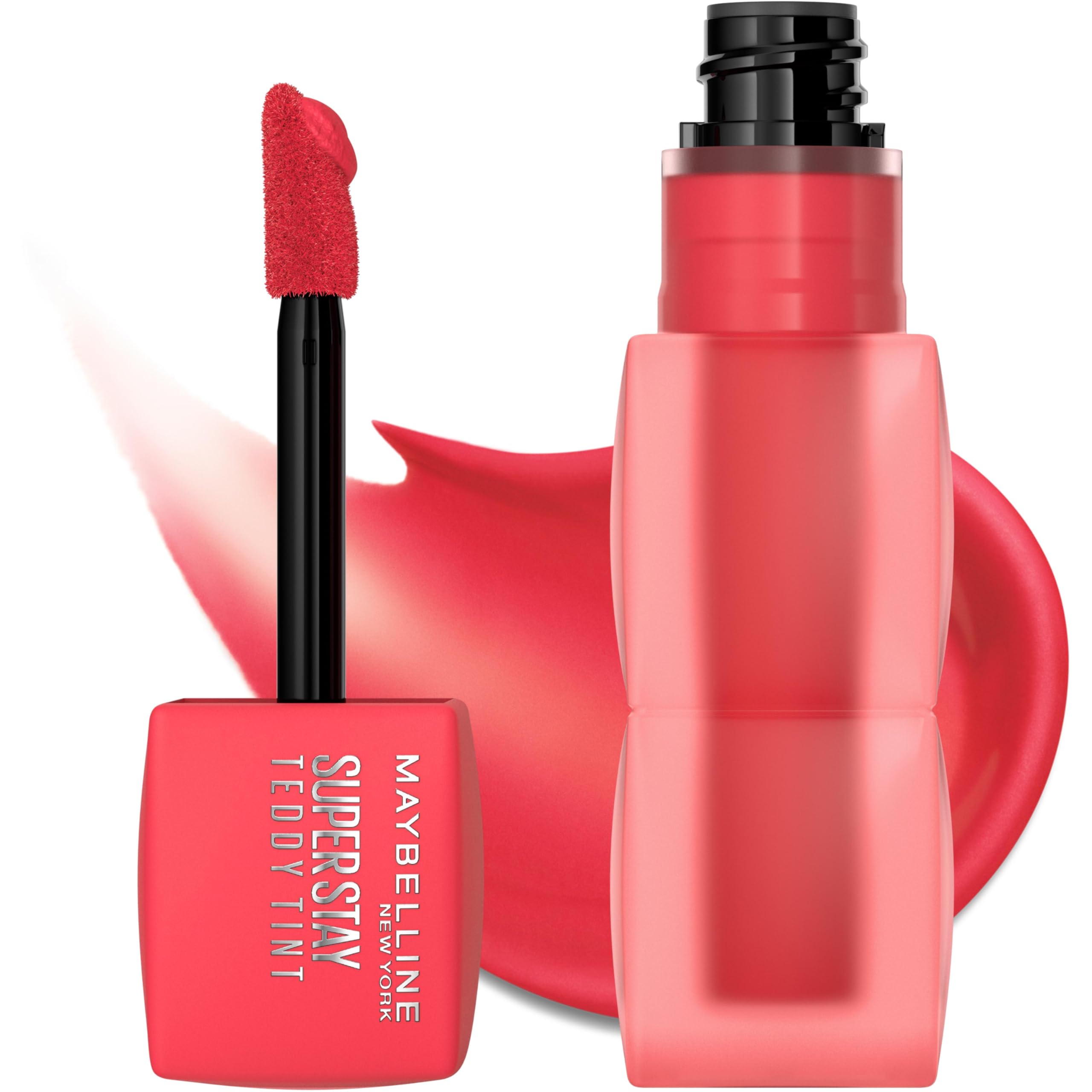 Maybelline Teddy Tint dura hasta 12 horas, color duradero.