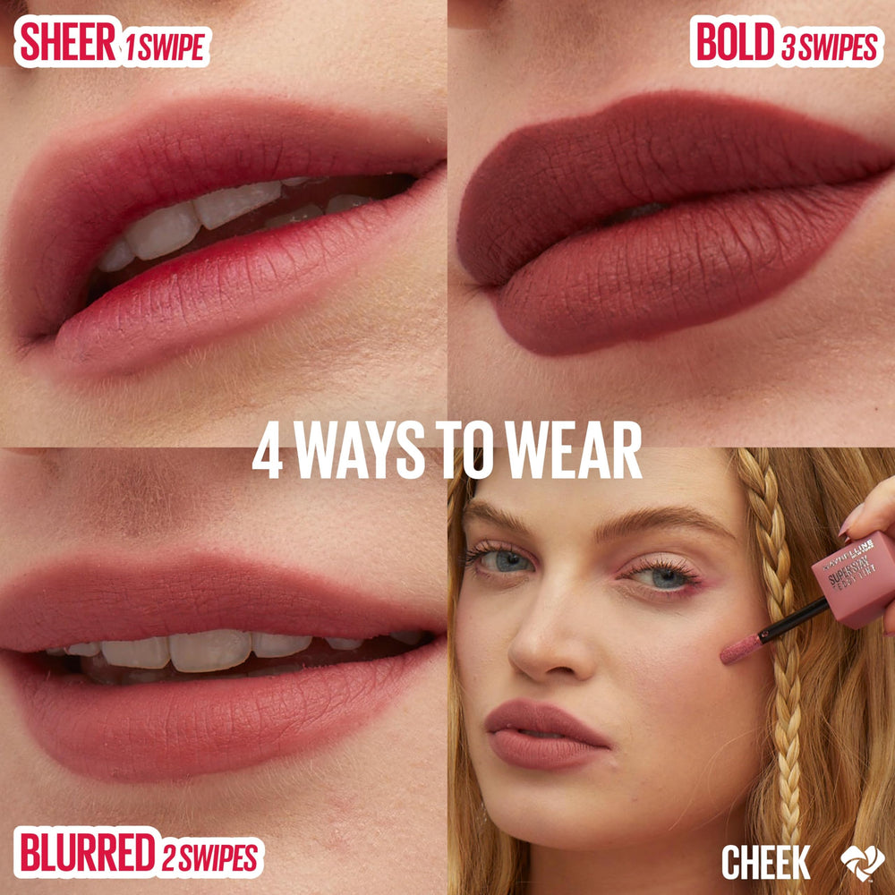 La formulación vegana de MAYBELLINE Teddy Tint cuida los labios