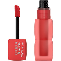 Maybelline Super Stay Teddy Tint: tintado labial mate para todo el día.