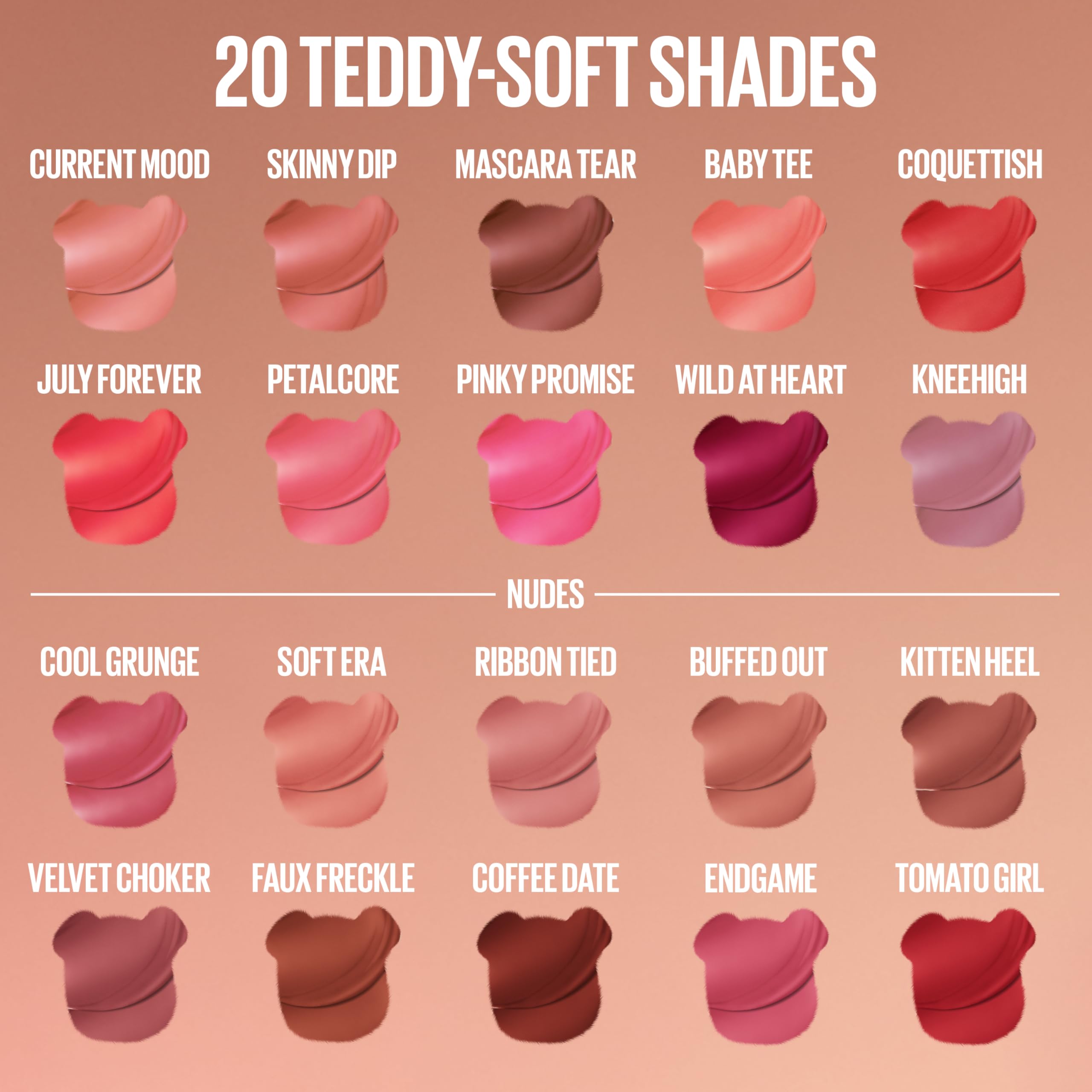 Vegan tint label highlights cruelty-free, plant-based ingredients.