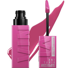 Maybelline Super Stay Vinyl Ink aplica con precisión para labios intensos y duraderos