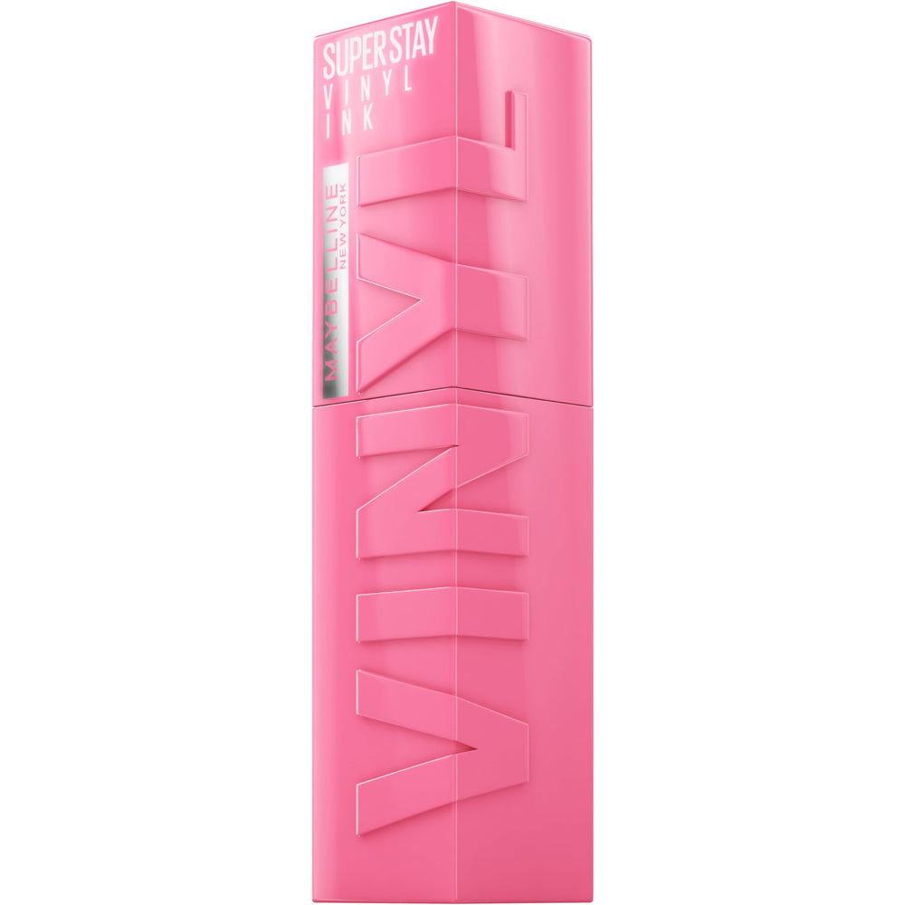 MAYBELLINE Super Stay Vinyl Ink gama de 20 tonos para distintos estilos.