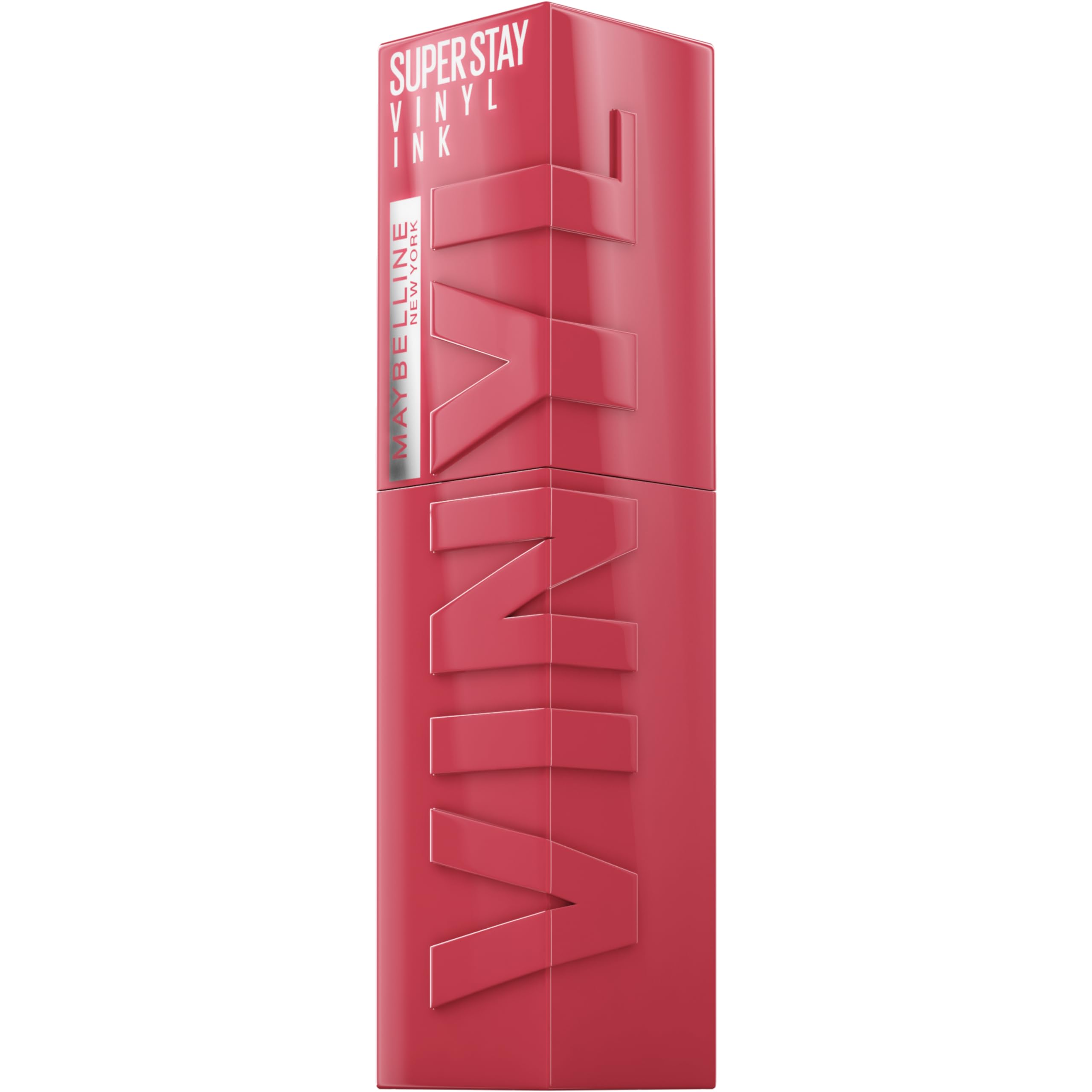MAYBELLINE Super Stay Vinyl Ink, removible fácil con removedor recomendado para quitar fácilmente.
