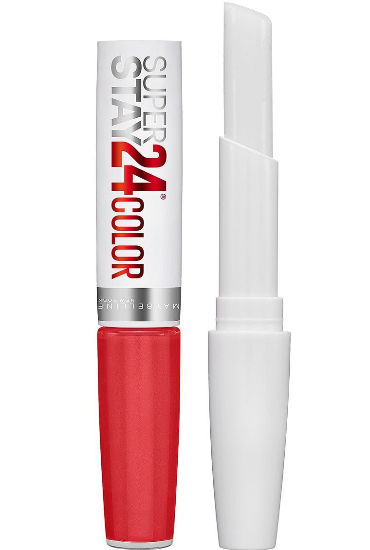 Muestra de color en labios para ver tono Steady Red-Y