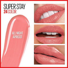 Maybelline Super Stay 24 precision applicator helps define lips with control.