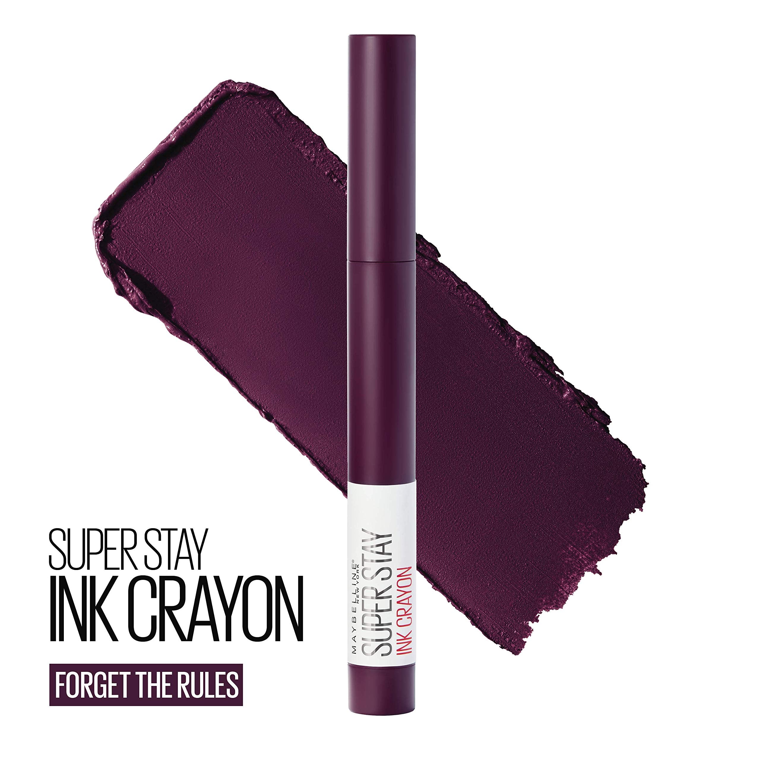 Rich pigment swatch on lips showing smooth matte finish in one stroke.
