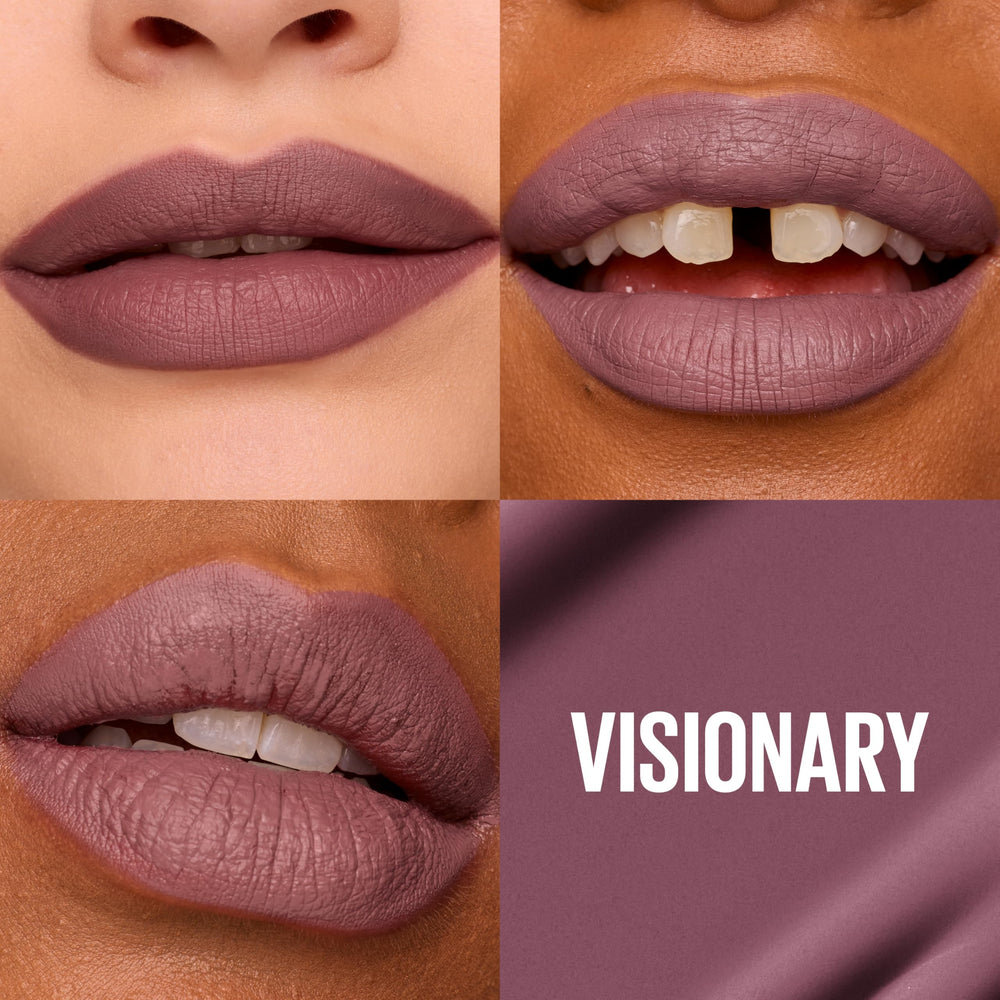 Maybelline Super Stay Matte Ink Visionary with arrow applicator for precise application.