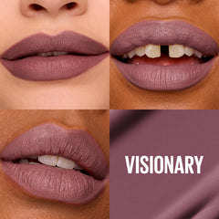 Maybelline Super Stay Matte Ink Visionary with arrow applicator for precise application.