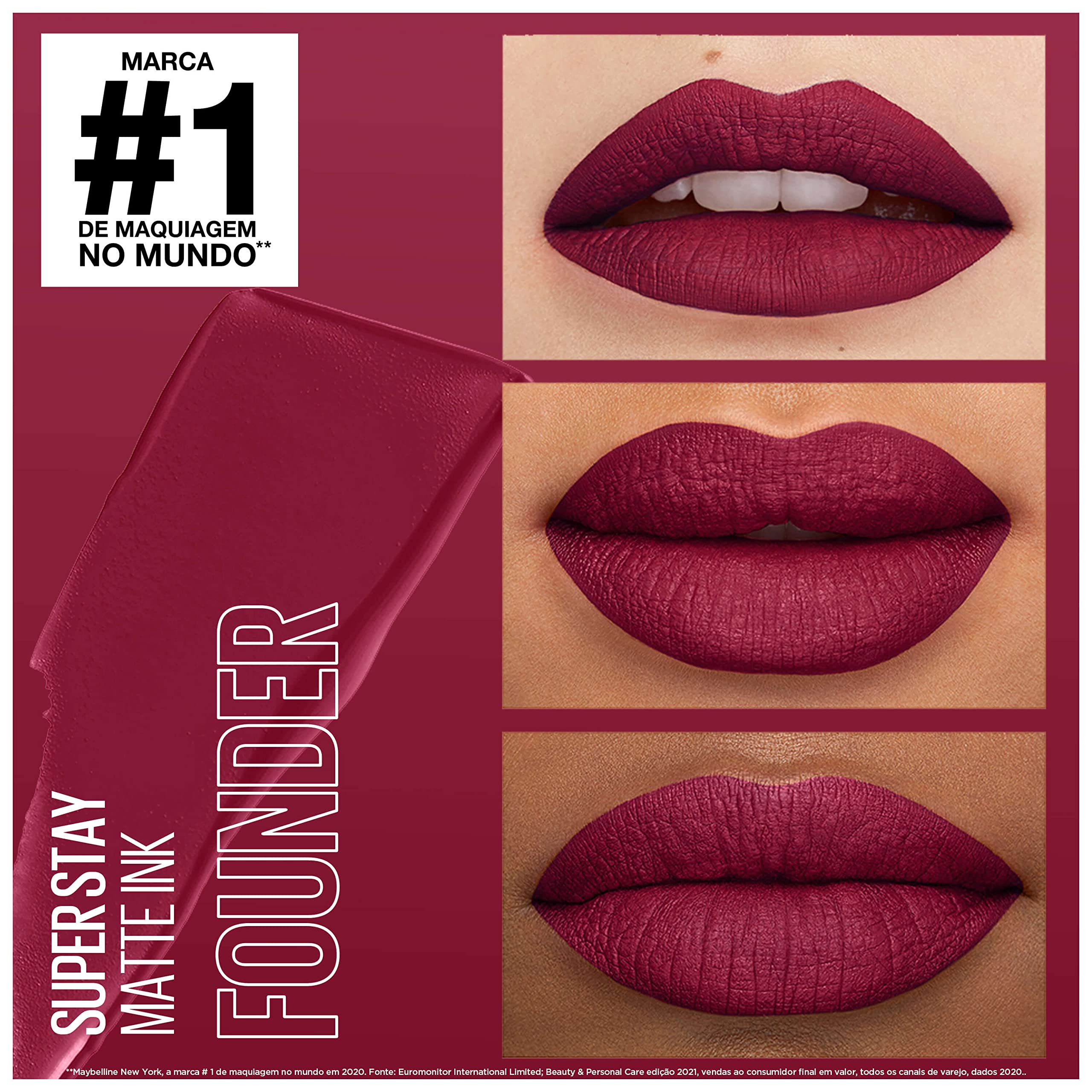 Maybelline Super Stay Matte Ink longwear color with rich pigment