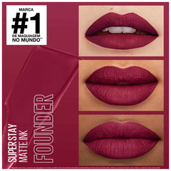 Maybelline Super Stay Matte Ink longwear color with rich pigment