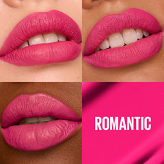 Long-lasting formula locks in color up to 16 hours without transfer.