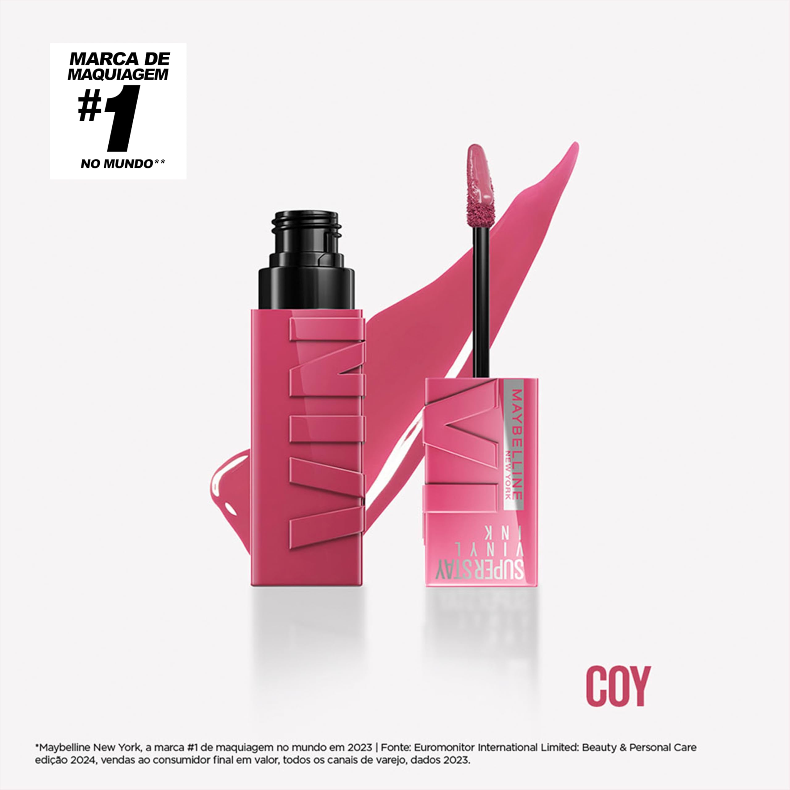 Aplicador de punta felpa de Maybelline para aplicación precisa.