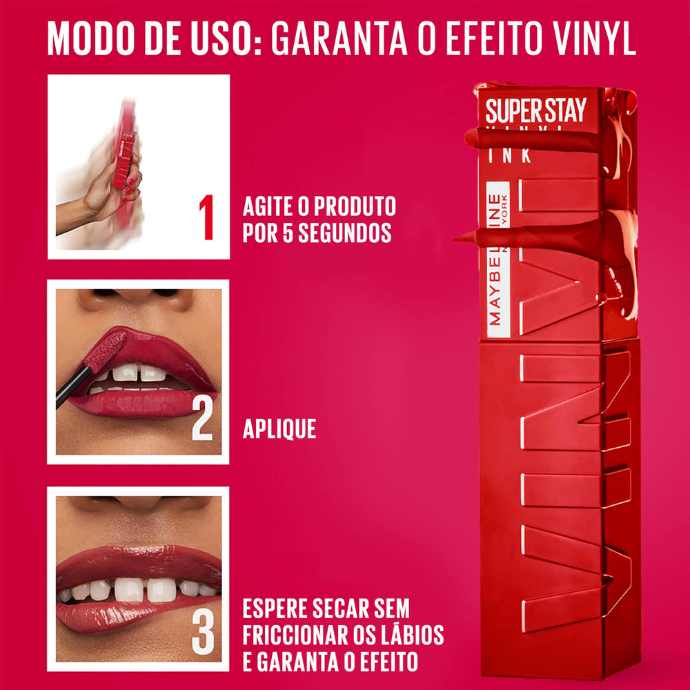 Color vinilo de larga duración, hasta 16 horas.