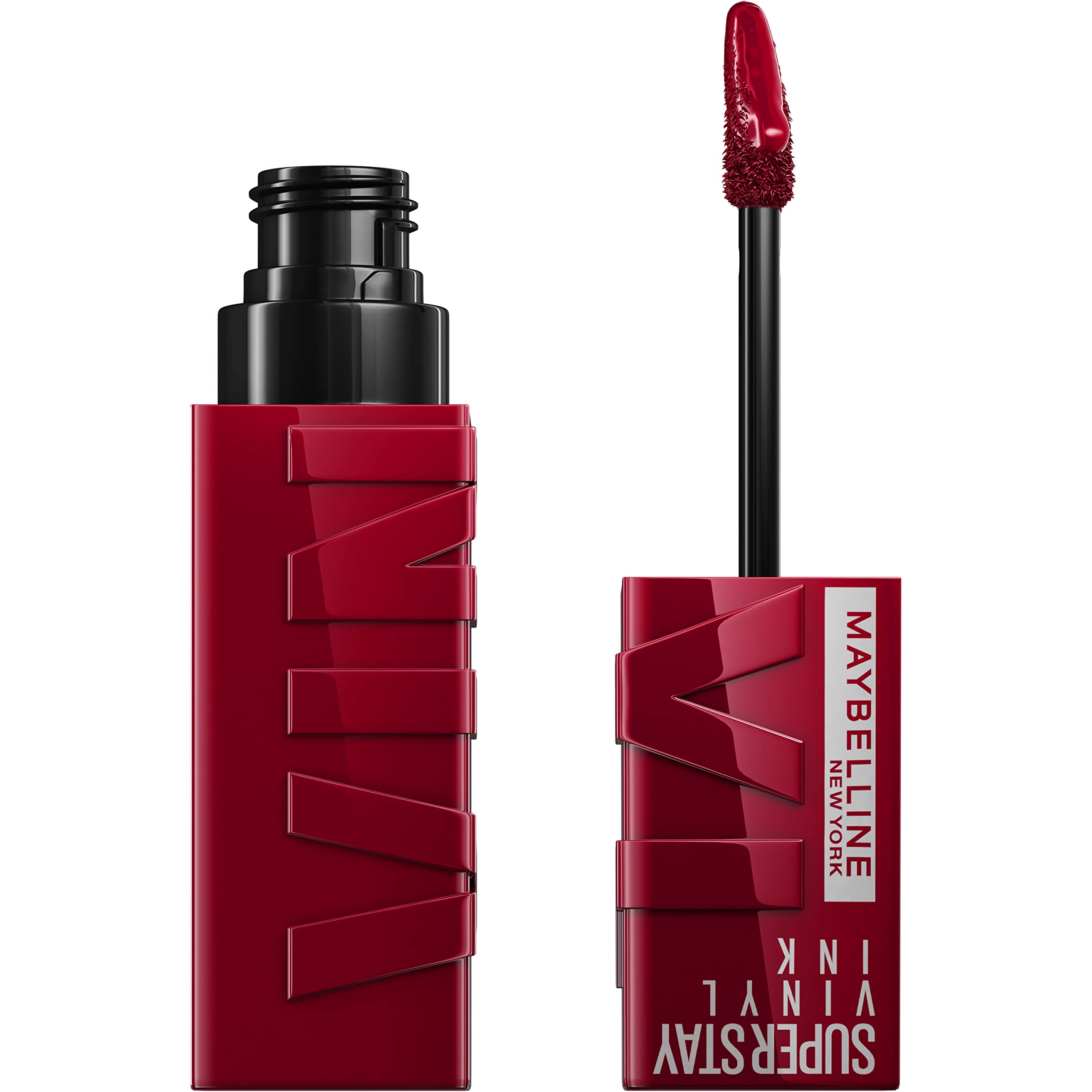 Maybelline Super Stay Vinyl Ink labial con brillo inmediato para un color intenso