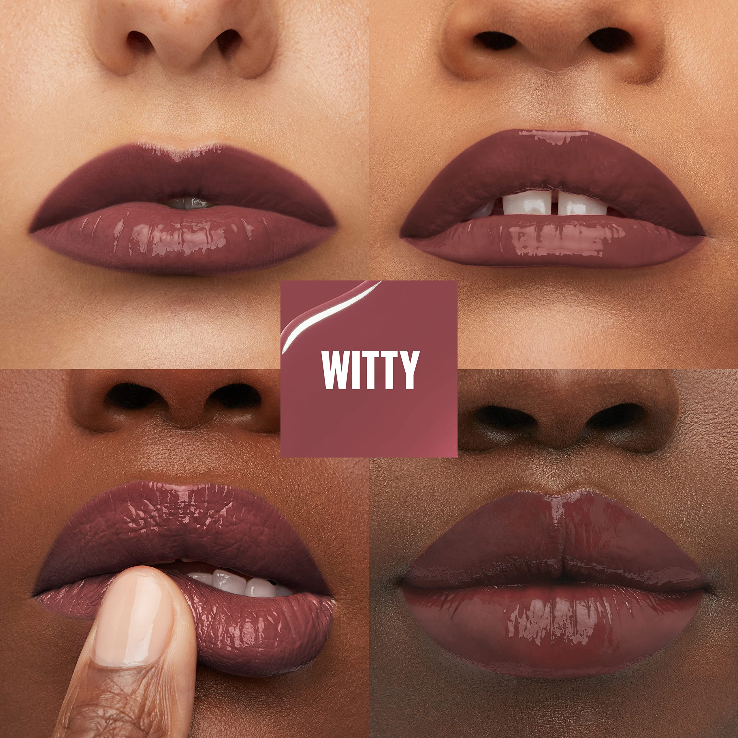 Variedad de tonos vinilo de Maybelline para looks distintos.