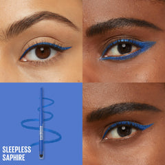 Tattoo Studio gel pencil blend demo creating smoky eye effect.