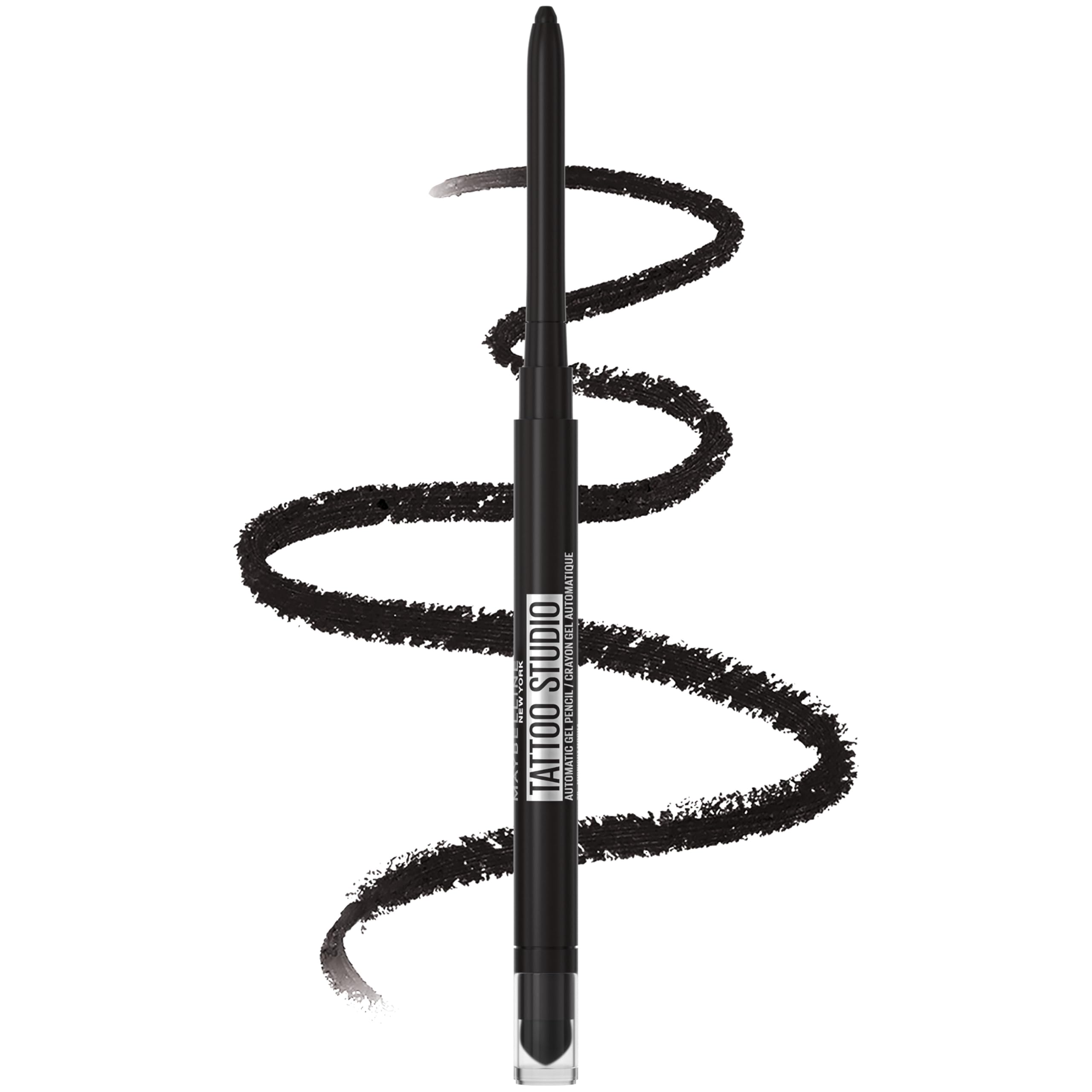 Maybelline Tattoo Studio Automatic Gel Pencil showing precision tip for precise liner control.
