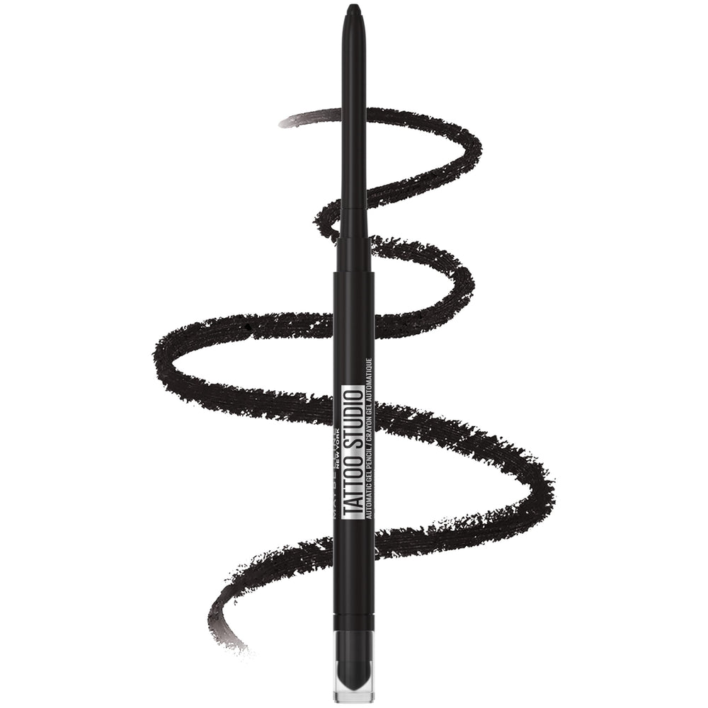 Maybelline Tattoo Studio Automatic Gel Pencil showing precision tip for precise liner control.