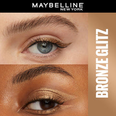 Maybelline Tattoo Studio Bronze Glitz pencil close-up highlighting smooth sharpening tip