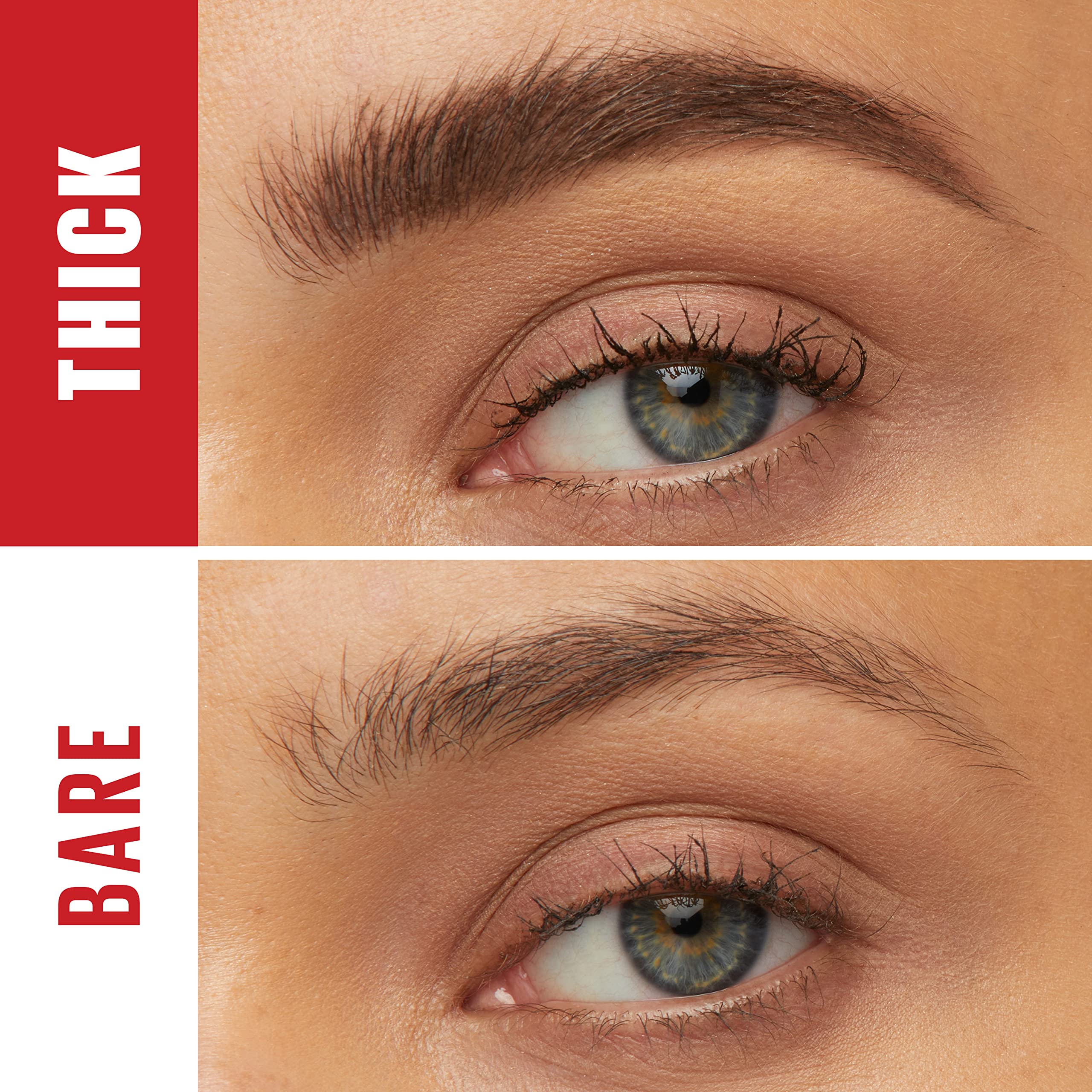 Maybelline Tattoo Studio Brow Gel swatches Blonde shade for light tint
