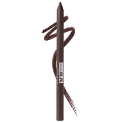 Maybelline TattooStudio delineador gel aplicación suave y duradera.