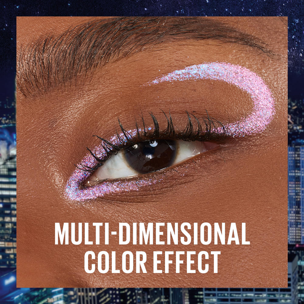 MAYBELLINE Tattoo Studio delineador ojo duocromo cromado para efectos cambiantes