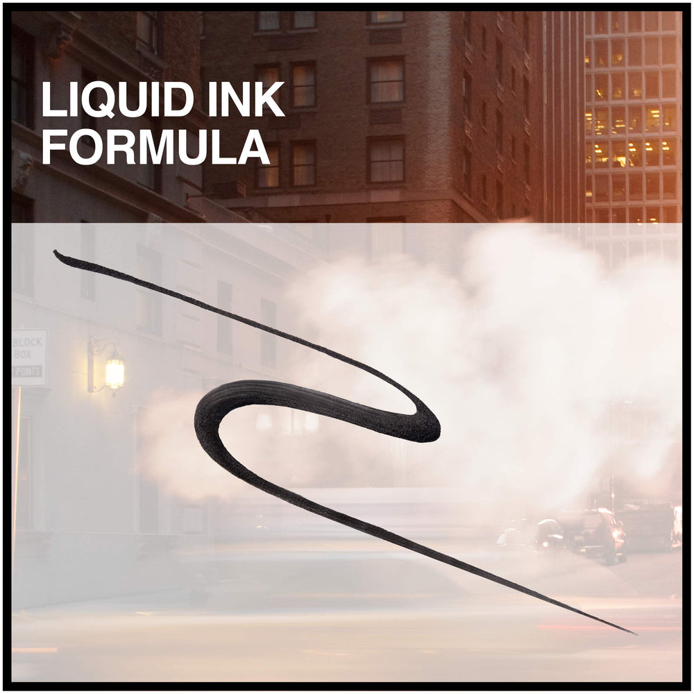 Maybelline TattooStudio smudge-proof formula under challenging conditions.