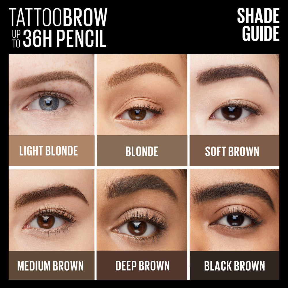 Maybelline TattooStudio aplicación fácil para rellenar cejas.