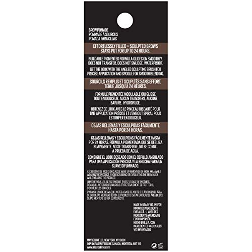 Maybelline TattooStudio aplicación precisa para un maquillaje de cejas definido.