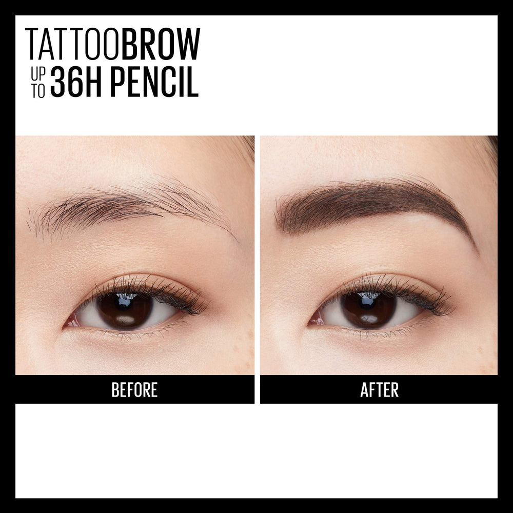 Maybelline TattooStudio brow pencil delivers defined brows with minimal effort