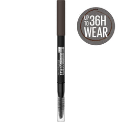 Maybelline TattooStudio cejas definidas con pigmentación alta y duradera.