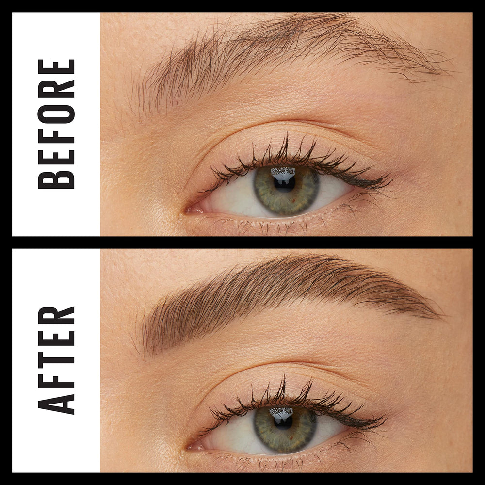 Cejas rellenas naturalmente con Maybelline TattooStudio Brow Tint Pen.