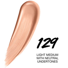MAYBELLINE tinte de piel Super Stay, aplicación suave para tono uniforme.