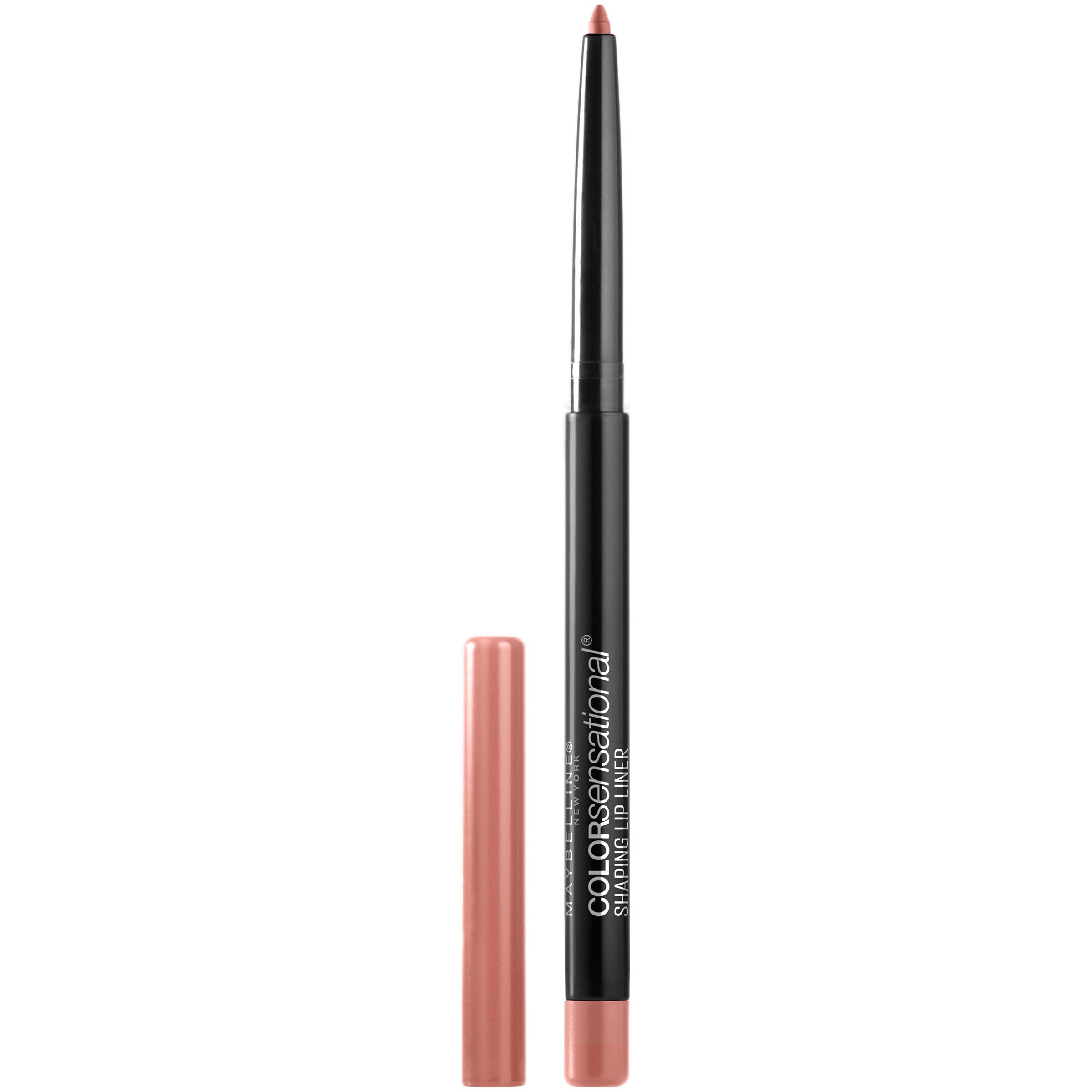 Maybelline Totally Toffee lip liner with self-sharpening tip for precise definition.