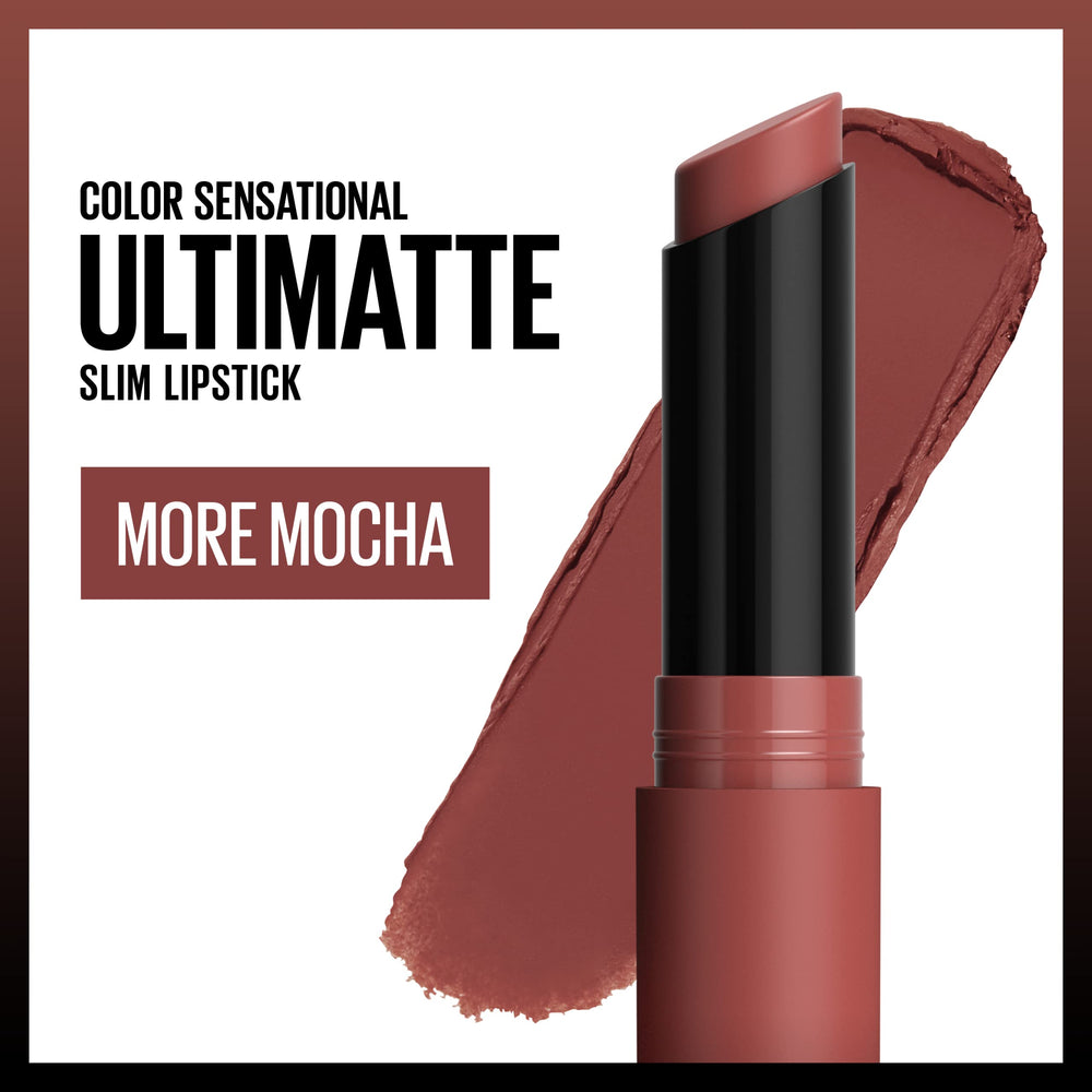 Maybelline Ultimatte More Mocha, textura difuminadora que suaviza líneas sin resecar