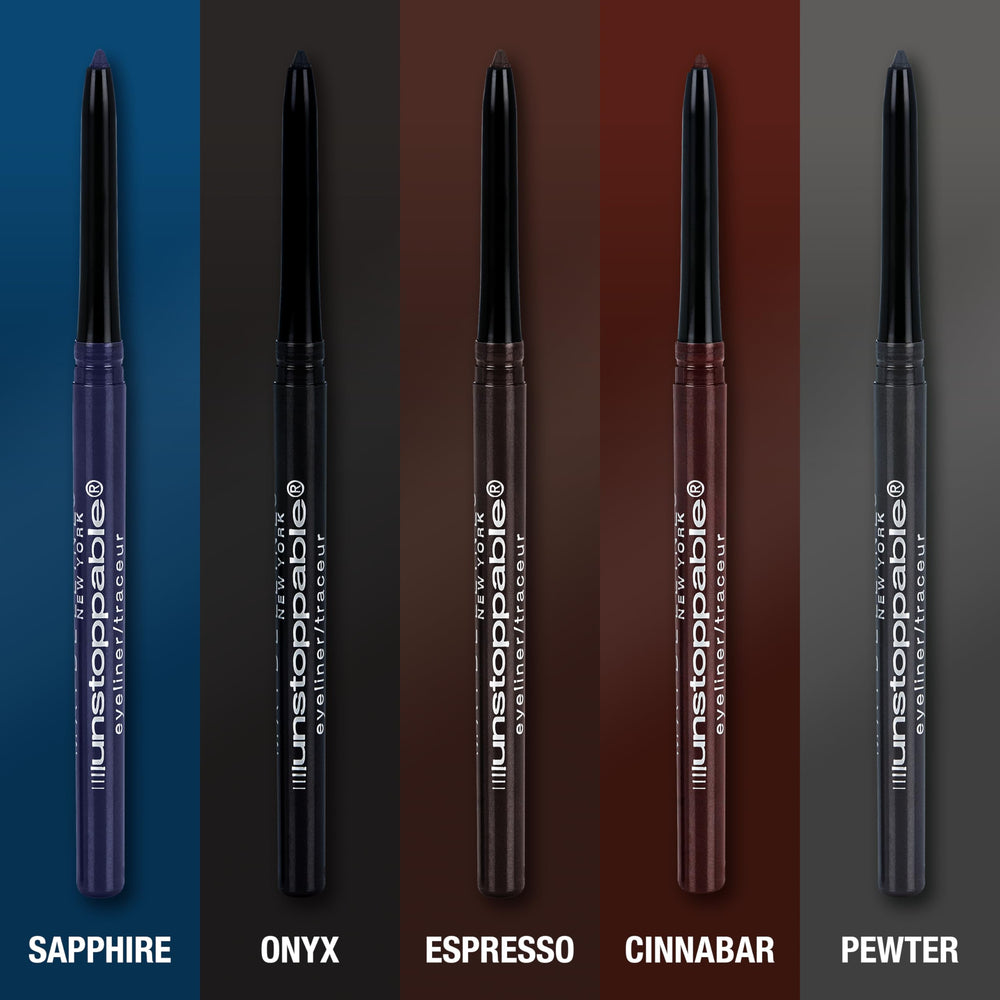 Maybelline Unstoppable delineador espresso apto para ojos sensibles y lentes de contacto