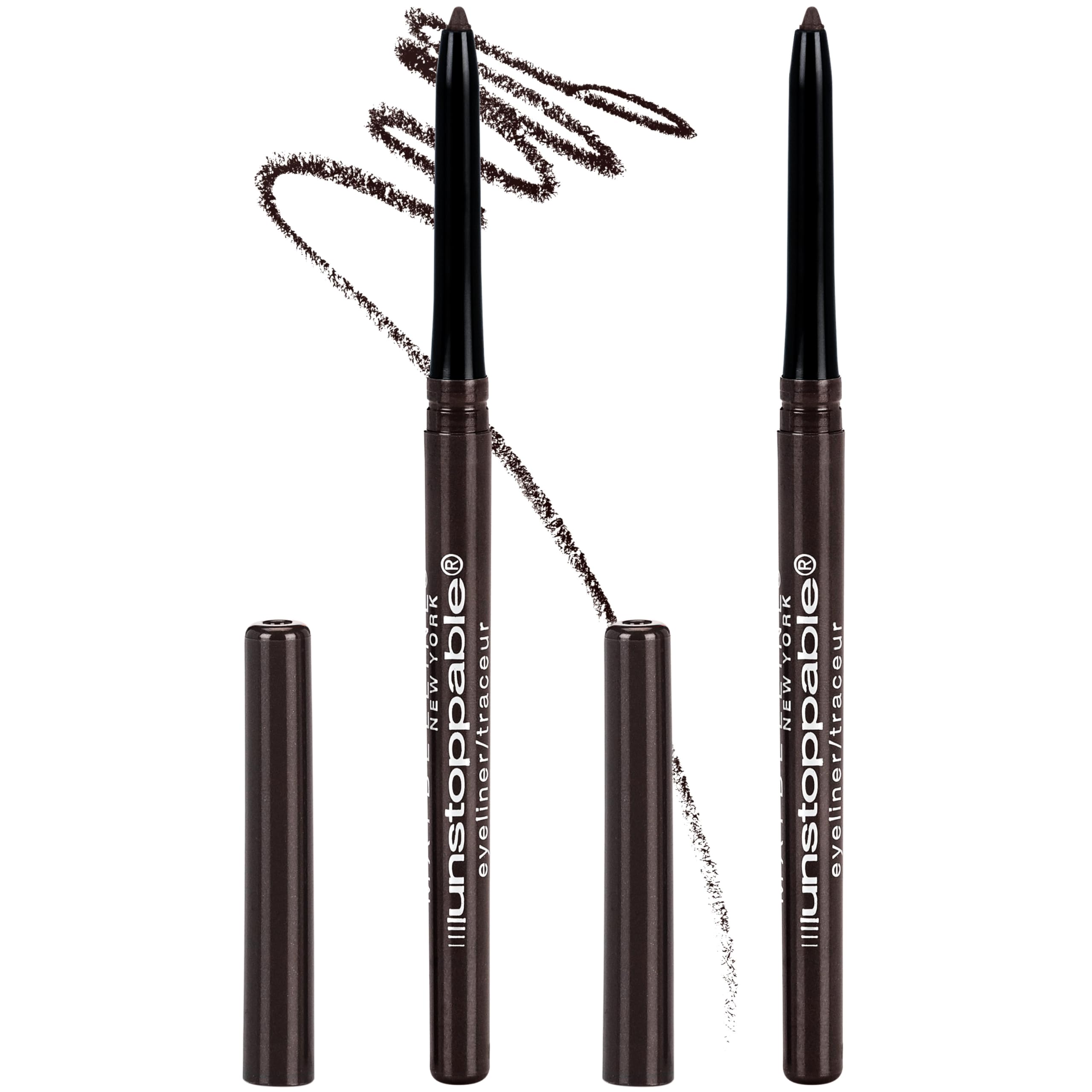 Maybelline Unstoppable delineador espresso con punta autoafilable para trazos precisos