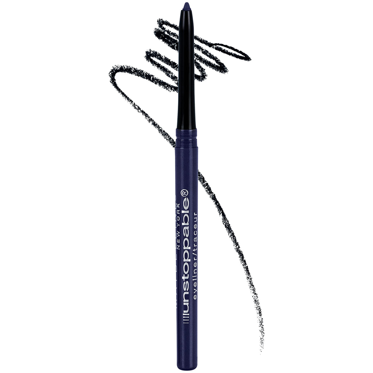 Maybelline Unstoppable delineador azul resistente al agua para un color duradero