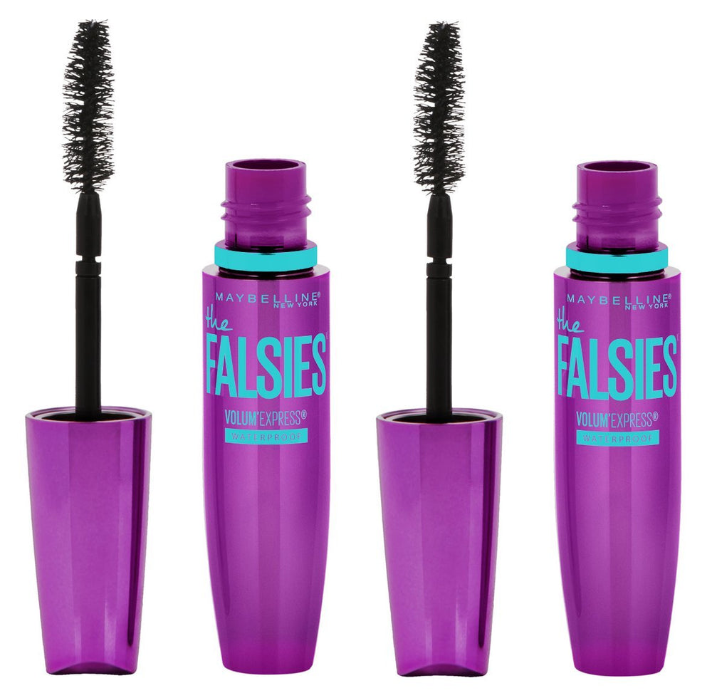 Maybelline Volum'Express Falsies con aplicador flexible para levantar pestañas.