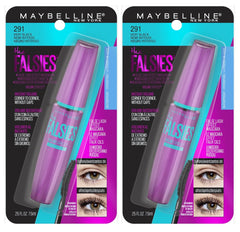 Maybelline Volum'Express Falsies, brocha cuchara para definición y separación.