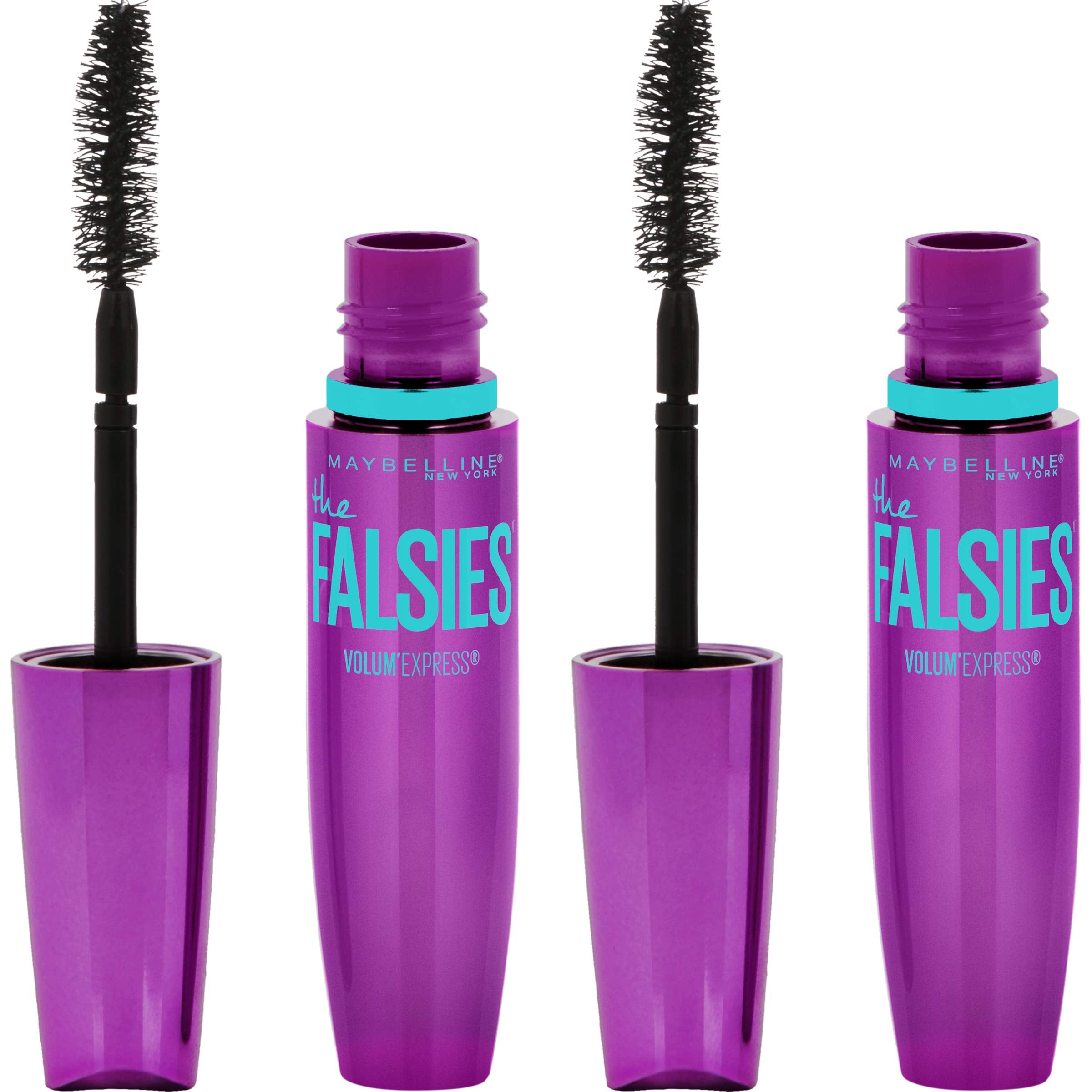 Maybelline Volum' Express Falsies: cepillo-cuchara levanta y separa pestañas.