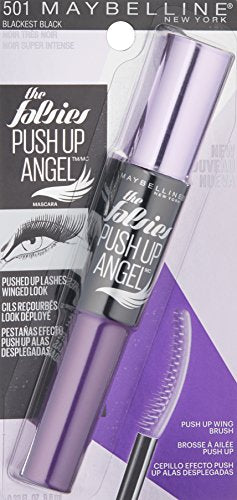 Maybelline Volum' Express Falsies Push Up Angel wand in action during application.