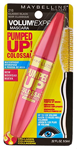MAYBELLINE Volum' Express Pumped Up Colossal, pestañas con volumen 12x