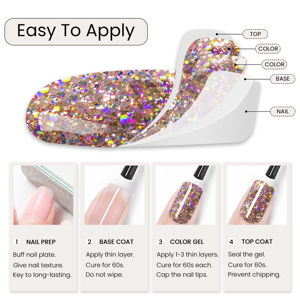 MAYCHAO-led-cure-60-120s demonstrates fast curing for home manicures