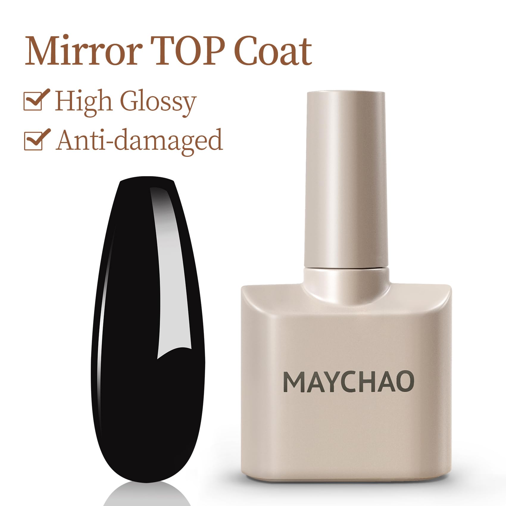 Lámpara UV-LED MAYCHAO para curar gel en 60 segundos.