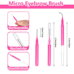 MAYEEN mini spoolie for eyelash extensions keeps lashes neat and separated.