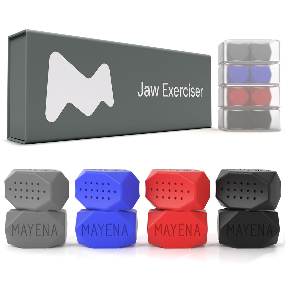 Mayena Jaw Exerciser Classic: caja-porta para entrenamiento discreto en casa y viaje