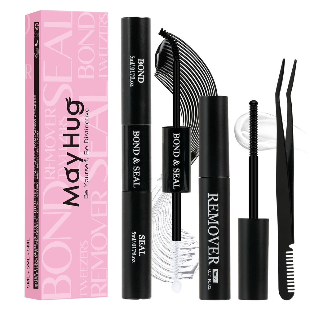 Mayhug Lash Bond and Seal kit in box for easy at-home application