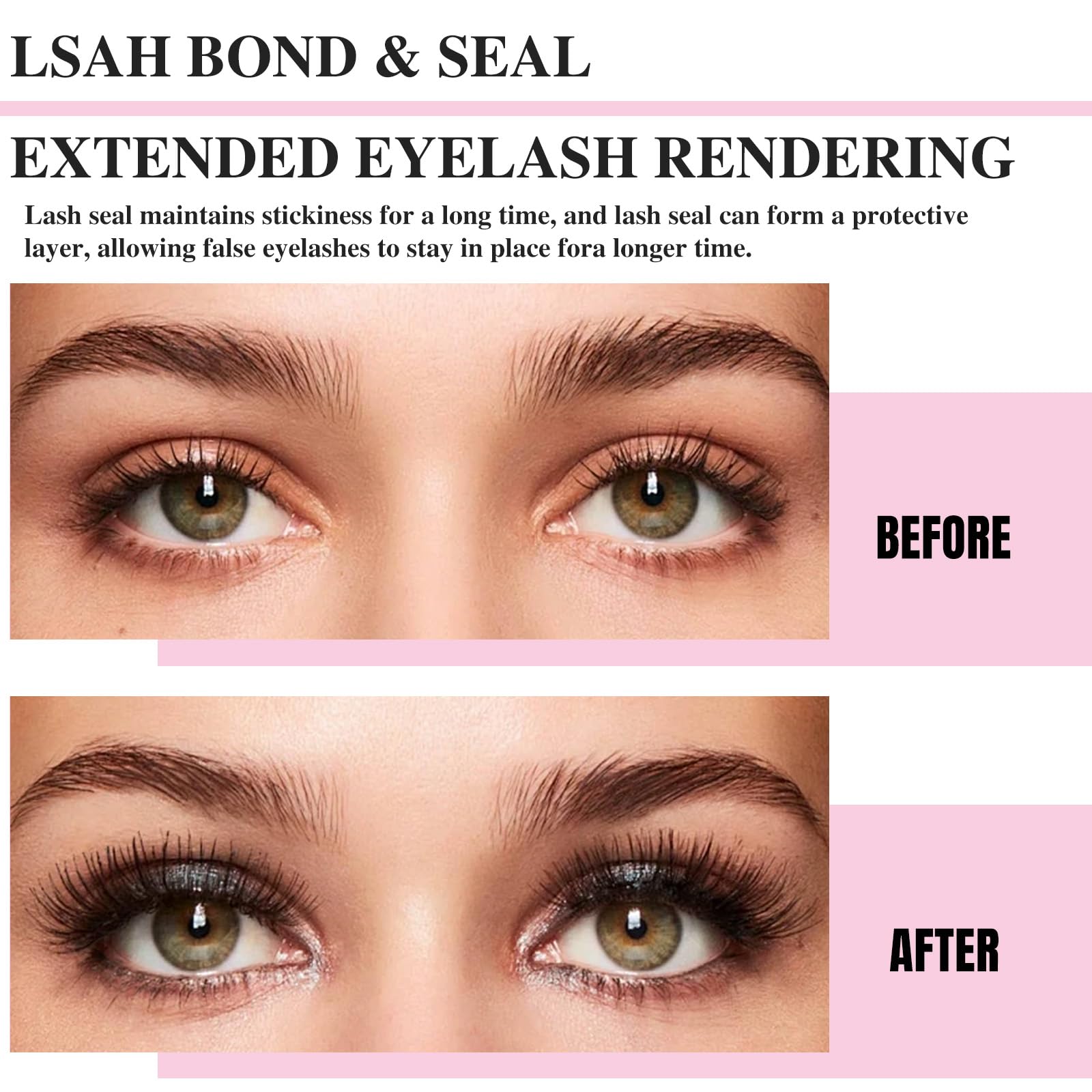 Mayhug kit packaging opened, ready for at-home lash application
